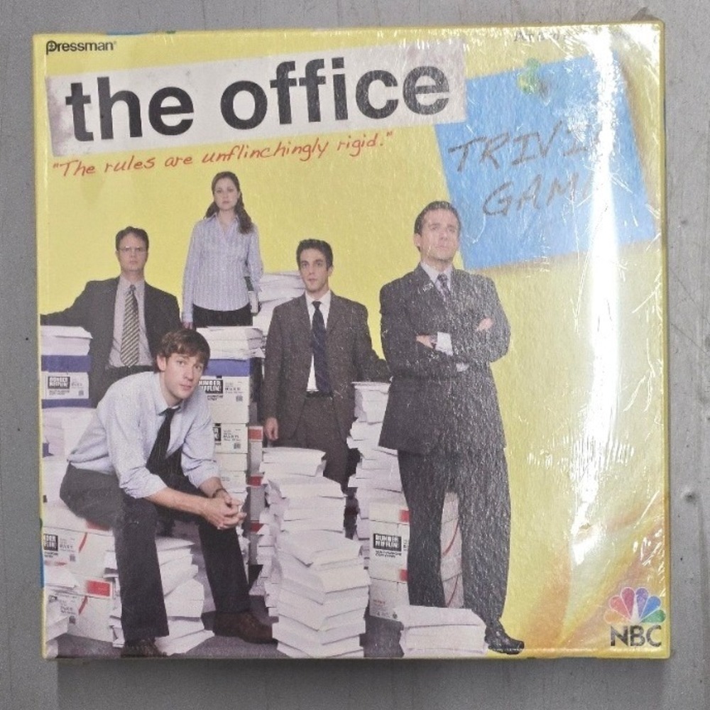 The Office Trivia Board Game Pressman NBC Sitcom 2007 Brand New Sealed